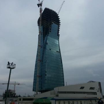 SOCAR TOWER di Baku (Azerbaijan)